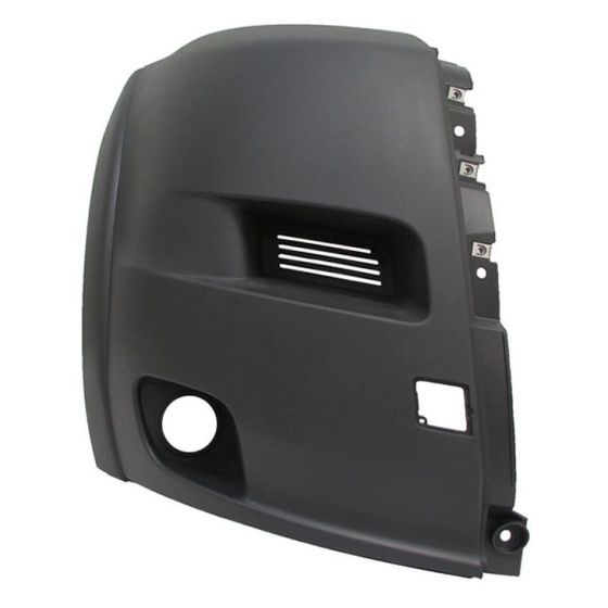 DODGE TRUCKS & VANS PROMASTER 1500/2500/3500 FRONT BUMPER COVER RIGHT (Passenger Side) TXT-GRAY (W/FOG)(WO/SENSOR) OEM#1ZT94LAHAA 2014-2018 PL#CH1017107