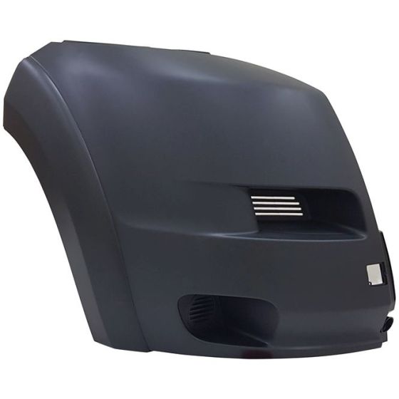 DODGE TRUCKS & VANS PROMASTER 1500/2500/3500 FRONT BUMPER COVER RIGHT (Passenger Side) TXT-BLACK (WO/FOG)(WO/SENSOR) OEM#1ZT91JXWAA 2019-2022 PL#CH1017108