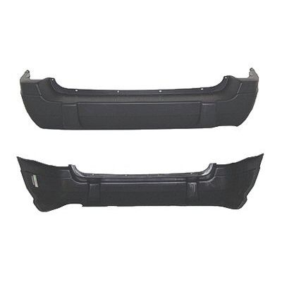 JEEP GRAND CHEROKEE REAR BUMPER COVER TXT-Dark Gray (Laredo) (W/O Hitch)W/PAD OEM#5EU81ZSPAB 2003-2004 PL#CH1100306