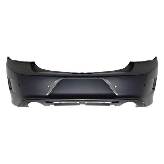 DODGE CHARGER REAR BUMPER COVER PRIMED (W/SENSOR)(WO/PK ASSIST SYS)(W/BSD)(WO/WIDEBODY)(W/SIDE BEZEL) OEM#68488622AA 2015-2023 PL#CH1100A66