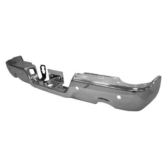 DODGE TRUCKS & VANS DODGE/PU (R1500) STEP BMPER BAR CHROME (DUAL EXHAUST)(W/SENSOR)**CAPA** OEM#68049859AB (P) 2009-2012 PL#CH1102365C