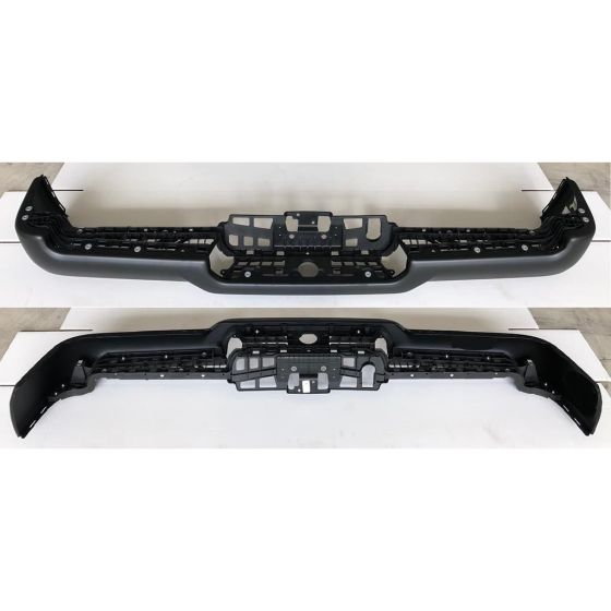 DODGE TRUCKS & VANS DODGE/PU  (R1500) REAR STEP BMP FACE BAR TXT-BLACK (SINGLE EXHAUST)(REBEL) OEM#68404445AB 2019-2022 PL#CH1102381