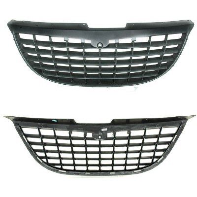 DODGE TRUCKS & VANS VOYAGER  GRILLE DARK GRAY (VOYAGER) OEM#4857339AA 2001-2003 PL#CH1200237