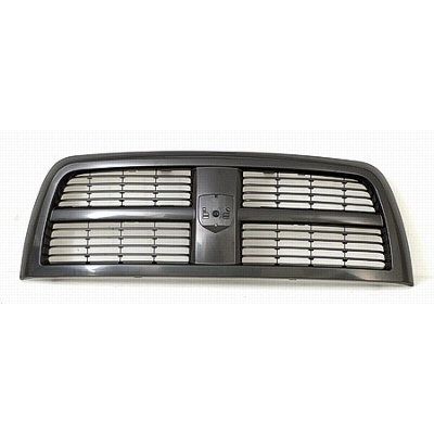 DODGE TRUCKS & VANS DODGE/PU  (R2500/3500) GRILLE PTD W/BLACK INNER OEM#68067722AA 2010-2012 PL#CH1200337