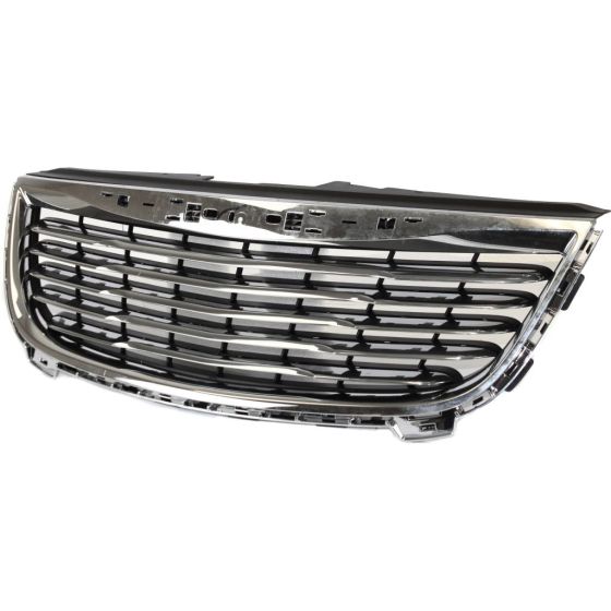 CHRYSLER TOWN & COUNTRY GRILLE CHROME/BLACK **CAPA** OEM#68100692AB 2011-2016 PL#CH1200350C