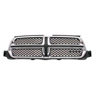 DODGE TRUCKS & VANS DURANGO  GRILLE ASSY CHROME FRAME/BLACK INSERT OEM#55079364AJ 2011-2013 PL#CH1200357