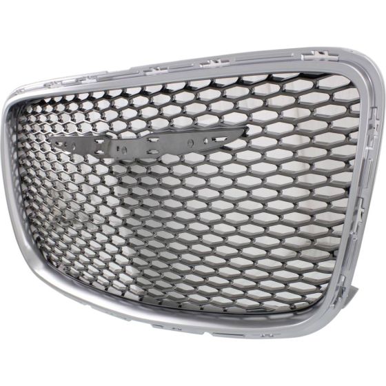 CHRYSLER 300 GRILLE PLANTINUM CHR/BLK (300C PLATINUM MDL) OEM#5SW17SZUAE 2015-2023 PL#CH1200396
