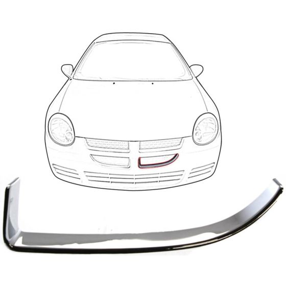 DODGE NEON/SX 2.0  GRILLE MLDG LOWER LEFT (Driver Side) CHROME OEM#5303565AA 2003-2005 PL#CH1214103