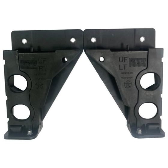 CHRYSLER 200 SEDAN  RADIATOR SUPPORT LOWER BRACKET SET(2PCS) OEM#68376655AA 2015-2017 PL#CH1225324