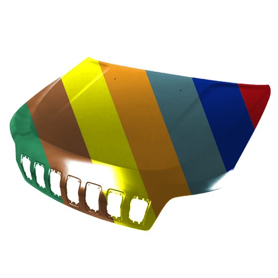 JEEPVEHICLE CHEROKEE HOOD (STEEL) OEM#68290450AF-PFM 2019-2023 PL#CH1230322