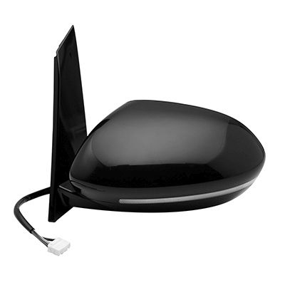 JEEP LIBERTY DOOR MIRROR LEFT (Driver Side) PWR/HTD/MEMORY (FOLD-AWAY)10H5P/10H4P OEM#57010187AF 2008-2012 PL#CH1320280