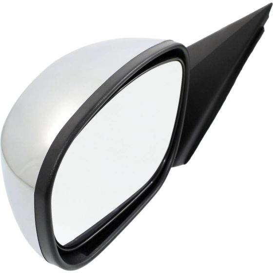 DODGE MAGNUM DOOR MIRROR LEFT (Driver Side) PWR/HTD/PWR-FOLD (WO/MEMORY)(CHR CVR)(12 hole /11 wire OEM#4806871AL-PFM 2005-2008 PL#CH1320324