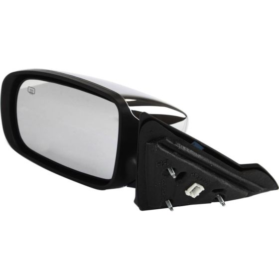 CHRYSLER 200 CONV DOOR MIRROR LEFT (Driver Side) PWR HTD CHROME OEM#68088123AC-PFM 2011-2014 PL#CH1320336