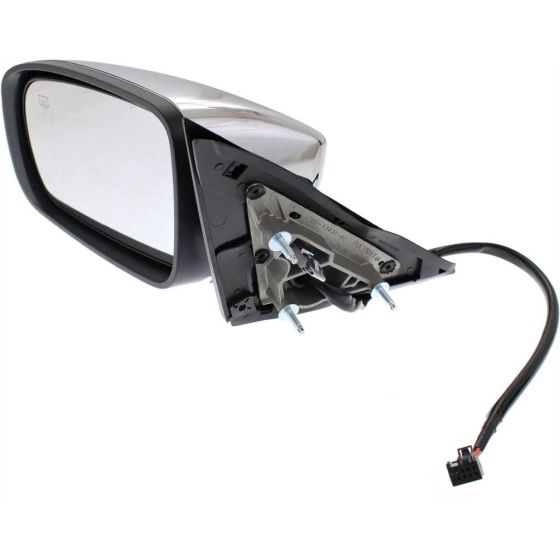 CHRYSLER 300 DOOR MIRROR LEFT (Driver Side) PWR/HTD/M-FOLD (CHR)(10H5P) OEM#57010337AG-PFM 2011-2019 PL#CH1320341