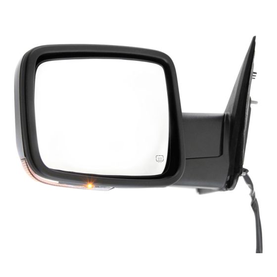 DODGE TRUCKS & VANS DODGE/PU  (R1500)( CLASSIC) DOOR MIRROR LEFT (Driver Side) PWR/HTD/SIGNAL/PUDDL/MEMORY (W/SENSOR)(WO/TOW)(WO/DIMMING)(CHROME) OEM#68096199AH-PFM 2013 PL#CH1320356