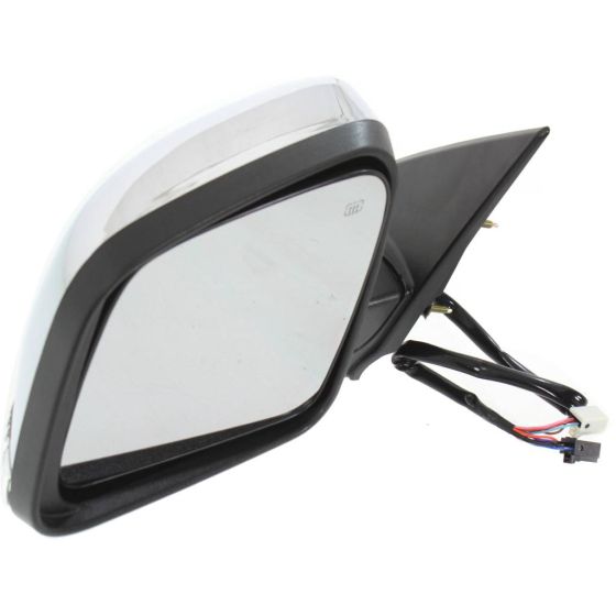 DODGE TRUCKS & VANS DURANGO DOOR MIRROR LEFT (Driver Side) PWR/HTD/SIGNAL (CHR) OEM#68237573AF 2011-2013 PL#CH1320377