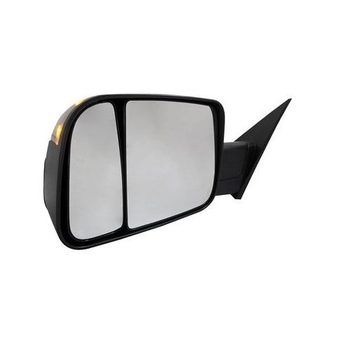 DODGE TRUCKS & VANS DODGE/PU  (R1500) DOOR MIRROR LEFT (Driver Side) PWR/SIGNAL/PUDDLE W/TEMP SENOSR (WO/BSD)(TEX)(W/TOW PKG) OEM#68493429AA 2019-2022 PL#CH1320459