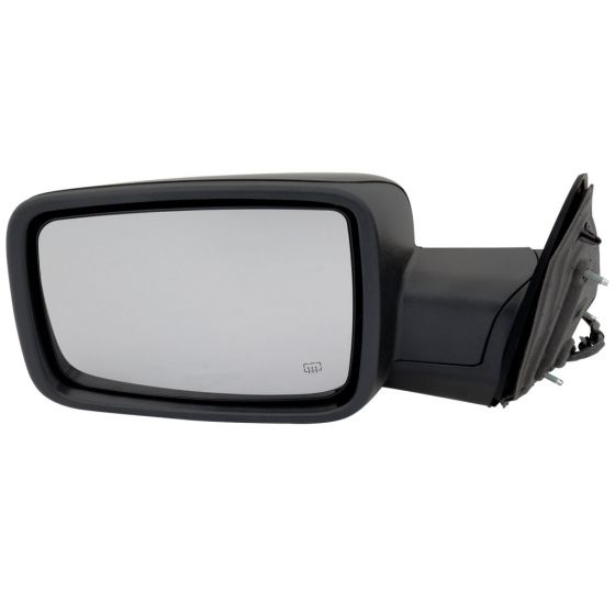 DODGE TRUCKS & VANS DODGE/PU  (R2500/3500) DOOR MIRROR LEFT (Driver Side) PWR/HTD/SIGNAL/PUDDL/MEMORY (W/SENSOR)(WO/TOW)(WO/DIMMING)(BLACK) OEM#6MG421XRAG 2017-2018 PL#CH1320485