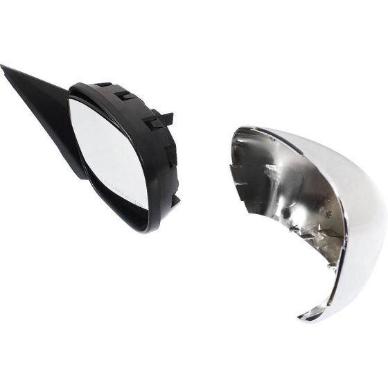 CHRYSLER 300 DOOR MIRROR RIGHT (Passenger Side) PWR/HTD/PWR-FOLD (WO/MEMORY)(CHR CVR)(12 hole /9 wire) OEM#4805882AK-PFM 2005-2010 PL#CH1321324