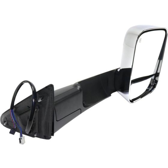 DODGE TRUCKS & VANS DODGE/PU (R2500/3500) DOOR MIRROR RIGHT (Passenger Side) PWR/HTD/SIGNAL/PUDDLE/MEMORY (CHR)(TOW TYPE) OEM#68143806AE 2012 PL#CH1321334