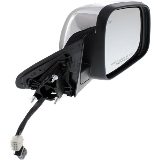 JEEP GRAND CHEROKEE DOOR MIRROR RIGHT (Passenger Side) PWR/HTD/SIGNAL/MEMORY/M-FOLD (CHROME CVR)(WO/BSD)(WO/AUTO DIM) OEM#57010704AM 2011-2013 PL#CH1321358