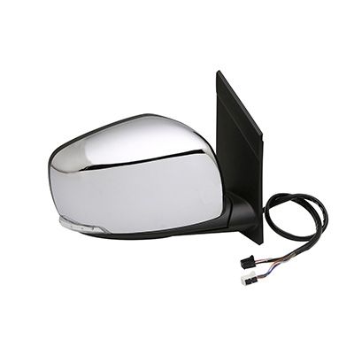 DODGE TRUCKS & VANS GRAND CARAVAN DOOR MIRROR RIGHT (Passenger Side) PWR/HTD/SIGNAL/PWR-FOLD (WO/SIDE OBJECT)(CHR CVR) OEM#5113350AN (P) 2008-2016 PL#CH1321386