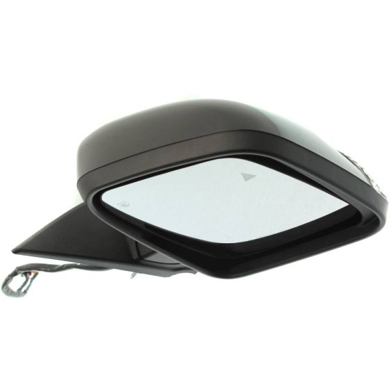DODGE TRUCKS & VANS DURANGO  DOOR MIRROR RIGHT (Passenger Side) PWR/HTD/SIGNAL/MEMORY (W/BSD)(BLACK)(PTM) OEM#5SH46TZZAG 2014-2022 PL#CH1321419
