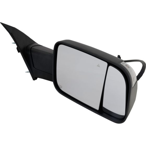 DODGE TRUCKS & VANS DODGE/PU  (R1500) DOOR MIRROR RIGHT (Passenger Side) PWR/SIGNAL/PUDDLE (W/BSD)(TEX)(W/TOW PKG) OEM#68470824AA 2019-2022 PL#CH1321461