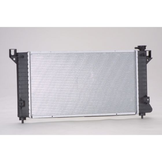 DODGE TRUCKS & VANS CARAVAN RADIATOR (2.4L/3.0L/3.3L/3.8L)(Outlet On Driver Side) OEM#4682976AC 1996-2000 PL#CH3010164