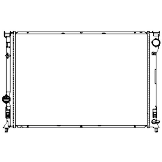 DODGE CHALLENGER RADIATOR (3.5L/3.6L/5.7L/6.1L)(EXC SEVERE DUTY) OEM#68050126AB 2008-2014 PL#CH3010355