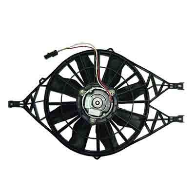 DODGE TRUCKS & VANS DURANGO  RADIATOR & A/C FAN ASSY (4.7L /5.2L/5.9L)(SINGLE ELECTRIC FAN) OEM#52030033AD 2000-2003 PL#CH3115119