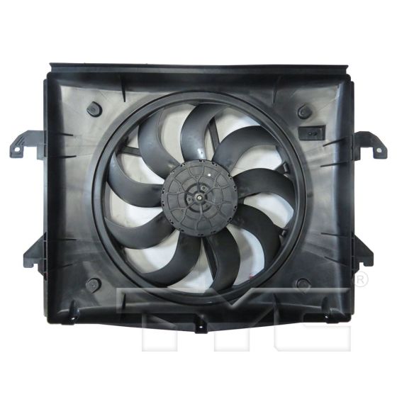 DODGE TRUCKS & VANS DODGE/PU (R1500) RADIATOR & A/C FAN ASSEMBLY (3.6L) OEM#52014772AF 2013-2022 PL#CH3115194