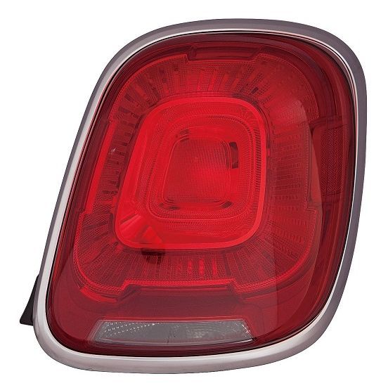 FIAT 500X (FIAT) TAIL LAMP ASSY RIGHT (Passenger Side) (CHROME) **CAPA** OEM#68285285AA 2016-2018 PL#FI2819103C