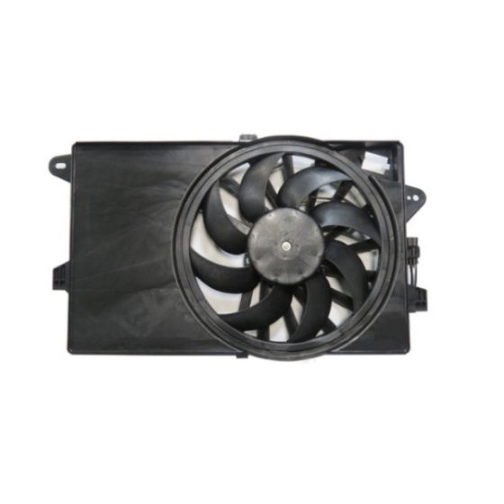 FIAT 500 2DOORS (FIAT) RADIATOR & A/C FAN ASSEMBLY (WO/AC) OEM#55111351AB 2012-2017 PL#FI3115103