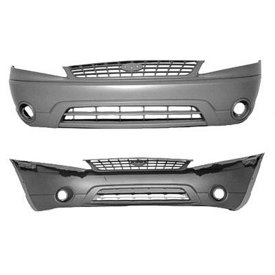 FORD TRUCKS & VANS WINDSTAR  FRONT BUMPER COVER PRM/LWR-GRAY (W/ FOG)  (SPORT MODEL) OEM#2F2Z17D957PAA 2001-2003 PL#FO1000492
