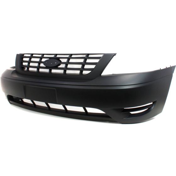 FORD TRUCKS & VANS FREESTAR FRONT BUMPER COVER ALL PRIMED (WO/CHR MLDG)(W/O FOG)(S/SE) **CAPA** OEM#3F2Z17D957RAA 2004-2007 PL#FO1000554C