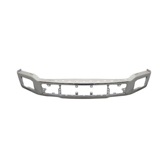 FORD TRUCKS & VANS FORD/PU  (F150)(EXC RAPTOR) FRONT BUMPER CHROME (W/FOG) OEM#JL3Z17757A 2018-2020 PL#FO1002430