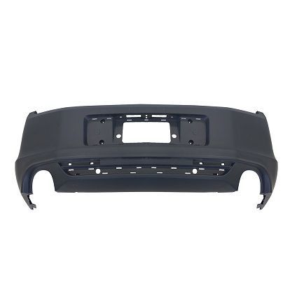 FORD MUSTANG REAR BUMPER COVER (WO/PARK SENSOR BASE/GT) **CAPA** OEM#DR3Z17K835AAPTM 2013-2014 PL#FO1100687C