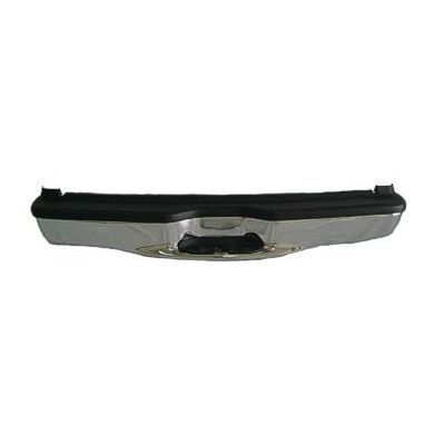 FORD TRUCKS & VANS EXPLORER STEP BUMPER ASSEMBLY CHR(W/BLK PADS)(W/O SENSOR) OEM#FO1101137 1998-2001 PL#FO1101137