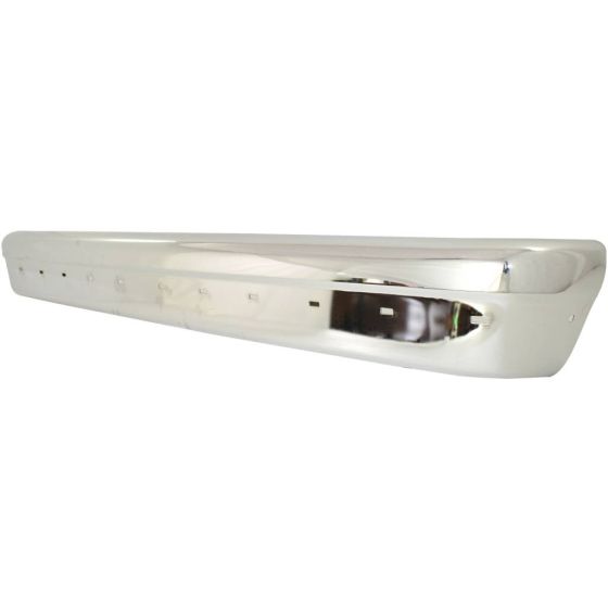 FORD TRUCKS & VANS FORD VAN  REAR BUMPER CHROME WRS (WO/SENSOR)(W/ PAD HOLES)(NON-STEP) OEM#F4UZ17906D 2008-2014 PL#FO1102302