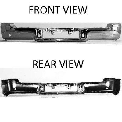 FORD TRUCKS & VANS FORD/PU (F150 EXC HERITAGE) STEP BMP CHROME (W/SENSOR)(FLARESIDE) OEM#4L3Z17906NA 2004-2008 PL#FO1102352
