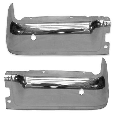 FORD TRUCKS & VANS FORD/PU  (F150)(EXC SVT RAPTOR) STEP BMP CHROME RIGHT (Passenger Side) & LEFT (Driver Side) (2PC SET)(W/ SENSORS)(STYLESIDE) OEM#9L3Z17906B 2009-2014 PL#FO1102372