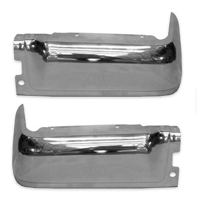 FORD TRUCKS & VANS FORD/PU (F150)(EXC SVT RAPTOR) STEP BUMPER CHROME RIGHT (Passenger Side) & LEFT (Driver Side) (2PC SET)(WO/SENSOR)(STYLESIDE)(RE) OEM#9L3Z17906A (P) 2009-2014 PL#FO1102374