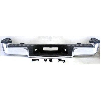 FORD TRUCKS & VANS FORD/PU (F150 EXC HERITAGE) STEP BUMPER ASSEMBLY CHROME (FLARESIDE)(PULL BAR)(W/O SENSOR) OEM#4L3Z17906MA-PFM (P) 2006-2008 PL#FO1103144