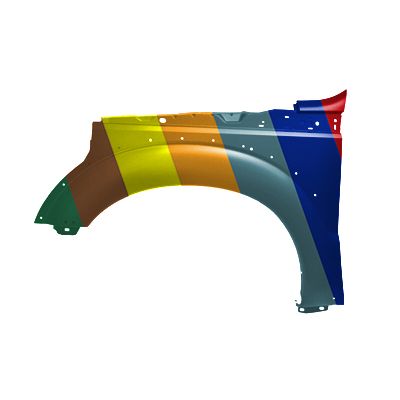 FORD TRUCKS & VANS FORD/PU F250/350/450 (SUPER DUTY) FENDER LEFT (Driver Side) W/MLDG (F450) OEM#BC3Z16006B 2011-2016 PL#FO1240286