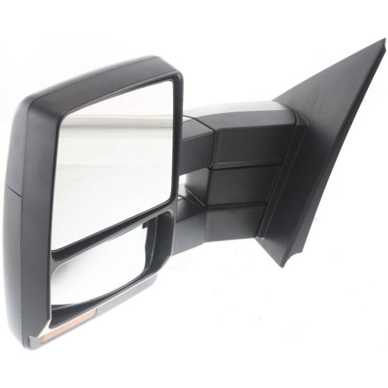 FORD TRUCKS & VANS FORD/PU (F150)(EXC SVT RAPTOR) DOOR MIRROR LEFT (Driver Side) PWR/HTD/SIGNAL/PUDDLE (BLK)(DUAL ARM) OEM#7L3Z17683AE 2009-2012 PL#FO1320369