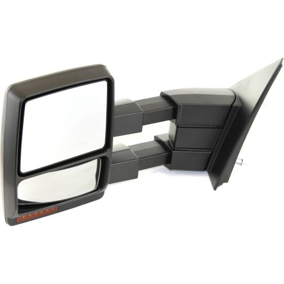 FORD TRUCKS & VANS FORD/PU (F150)(EXC SVT RAPTOR) DOOR MIRROR LEFT (Driver Side) PWR/HTD/SIGNAL/PUDDLE/MEMORY/M-FOLD (BLK)(DUAL ARM) OEM#BL3Z17683DA 2011-2012 PL#FO1320389