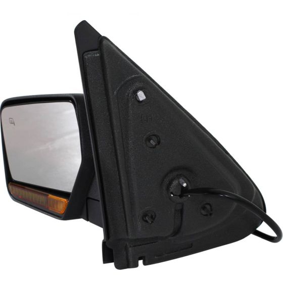 LINCOLN NAVIGATOR DOOR MIRROR LEFT (Driver Side) PWR/HTD/SIGNAL/PUDDL/MEMORY (WO/DIMMING)(PWR-FOLD)(CHROME) OEM#BL7Z17683AA-PFM 2011 PL#FO1320394