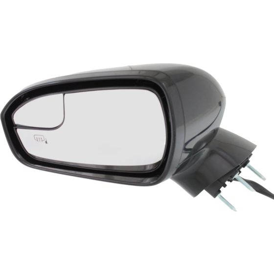 FORD FUSION DOOR MIRROR LEFT (Driver Side) PWR/HTD/PUDDLE/SIGNAL (WO/BLIS)(W/SPOT GLASS)(PTM) OEM#DS7Z17683BAPTM-PFM 2013-2014 PL#FO1320482