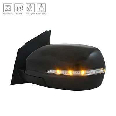 FORD TRUCKS & VANS EDGE  DOOR MIRROR LEFT (Driver Side) PWR/HTD/PUDDLE/M-FOLD W/BLIND SPOT GLASS (PTD CVR) OEM#FT4Z17683CB-PFM 2015-2018 PL#FO1320560